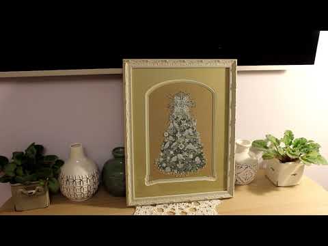 Видео: Оформленые работы в багет. Вышивка крестом.