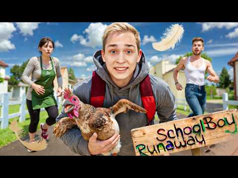 Видео: ПЫТАЮСЬ СБЕЖАТЬ через КУРЯТНИК ОТ ЗЛЫХ РОДИТЕЛЕЙ в SCHOOLBOY RUNAWAY в Майнкрафт...