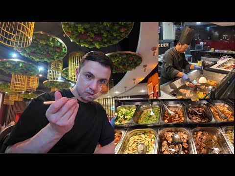 Видео: Что есть в Китайском Буфете в Бирмингеме, Минг Мун?