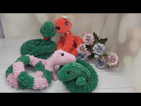 Видео: Анонс МК Змея Завитушка