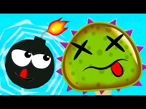 Видео: Приключения МОНСТРА СЛИЗНЯКА в Mutant blobs attack #6 Монстр захватывает мир #крутилкины
