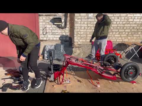 Видео: Crosser Cargo 10 полная детальная сборка. Грузо-Пассажир,  электротрицикл.  2025