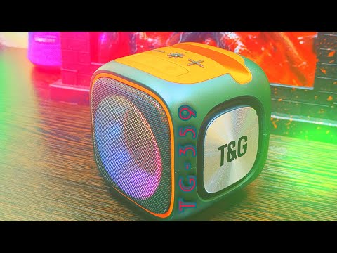 Видео: Bluetooth колонка TG-359,разборка,замена акб.