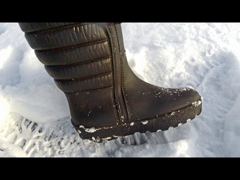 Видео: POLYVER Winter RS - универсальные Зимние сапоги из полиуретана. Обзор. Опыт носки