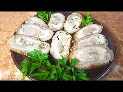 Видео: 🇺🇦🥩М"ЯСНИЙ РУЛЕТ у ДУХОВЦІ,просто та легко,чудова смакота до святкового столу.🥩🇺🇦