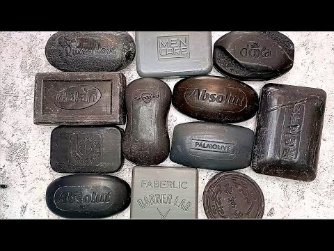 Видео: ASMR cutting soap, carving soap, relax, резка сухого мыла