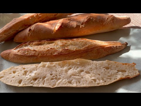Видео: Как приготовить идеальный багет на закваске — простые шаги, потрясающие результаты 🥖