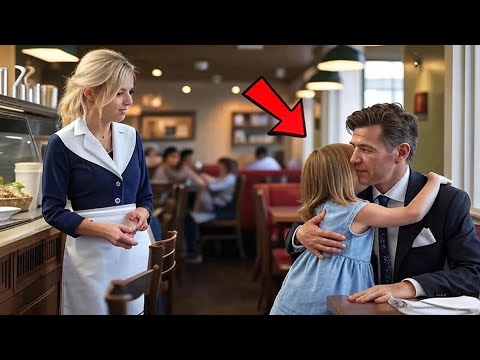 Видео: Официантка Берёт Дочь На Работу — И Та Вдруг Бежит К Миллионеру, Крича: «Папа!» 💔👨‍👧💰