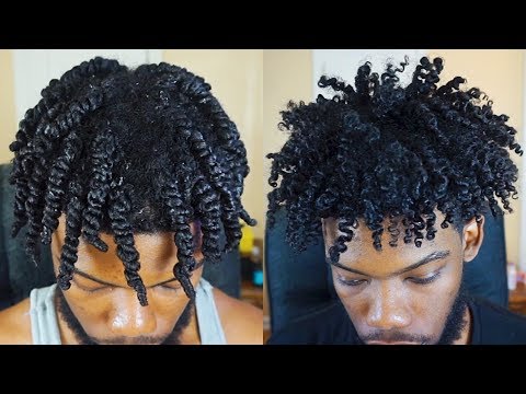 Видео: Easy Twist Out Men, часть 2! Двухрядное скручивание и скручивание для мужчин