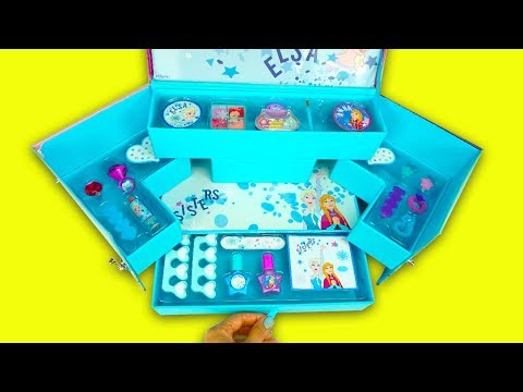 Видео: Детская Косметика от Эльзы и Анны  Игрушкин ТВ