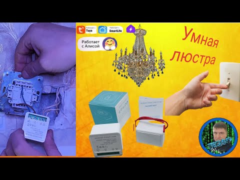 Видео: Умное реле от Tuya.Новое реле без ноля.#Tuya#Алиса#
