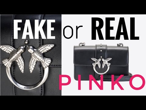 Видео: СУМКИ PINKO #fake or #real #аутентификация