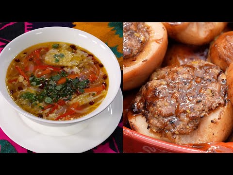 Видео: Каникулы узбекской кухни: Угра-ош на первое и айва по-кокандски на второе!