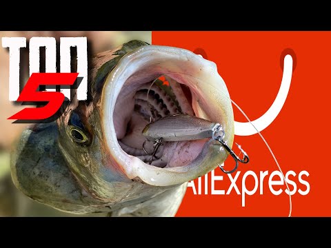 Видео: 🔴 5 рабочих приманок с AliExpress для жереха и голавля из моей коробки. Проверено на реке!💥