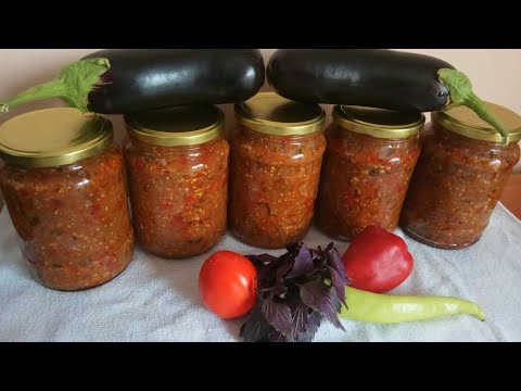 Видео: ИКРА БАКЛАЖАННАЯ!  БЕЗУМНО ВКУСНЫЙ РЕЦЕПТ!!!