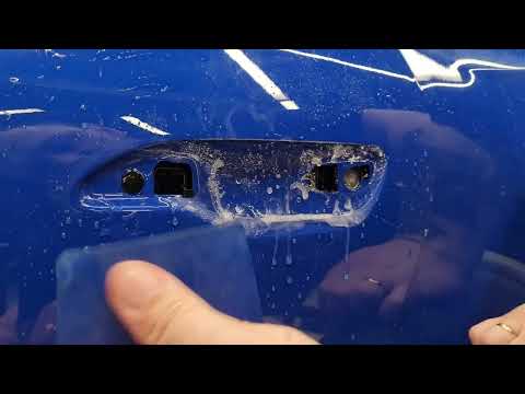 Видео: Оклейка ручки на гель PPF Power Gel