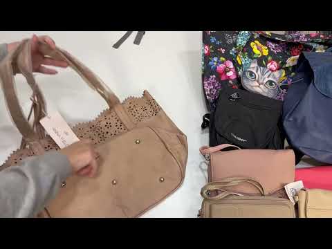 Видео: Сумки екстра+1с  -✅399 грн/кг (22,7 кг) Лот 13