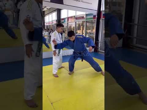 Видео: Judo Seoi-Otoshi - бросок через спину с колен, ORTUS.KZ в исполнении Пак Сергея Александровича.