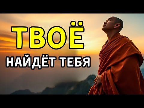 Видео: ТВОЁ НАЙДЁТ ТЕБЯ: 10 БУДДИЙСКИХ УЧЕНИЙ, ЧТОБЫ ДОВЕРЯТЬ ЕСТЕСТВЕННОМУ ХОДУ ВЕЩЕЙ