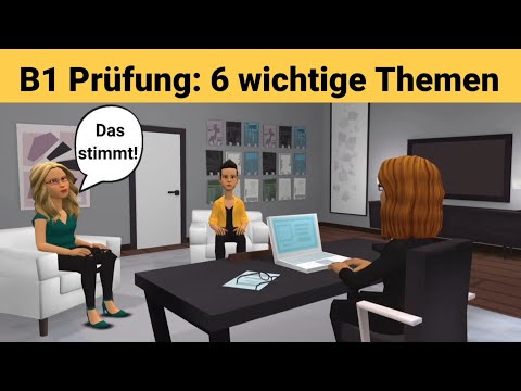Видео: Устный экзамен по немецкому языку B1 |Планируем что-то вместе/диалог | 6 важных тем|говорить часть 3