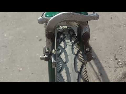 Видео: Велосипед ХВЗ и широкие покрышки .
