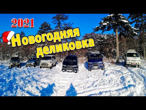 Видео: Новогодняя деликовка 2021. Delica Club. Сахалин.