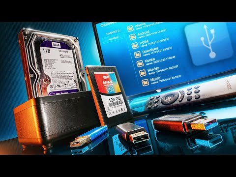 Видео: USB в телевизоре: что можно подключать и зачем? Что делать если телевизор не видит USB устройство?
