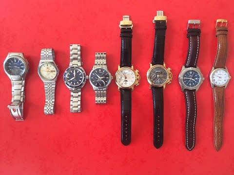 Видео: моя коллекция часов    Май 2017   my watch collection