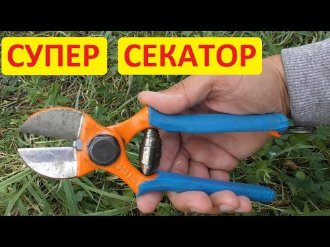 Видео: Самый резючий! Секатор Due Buoi - обзор и полевые испытания