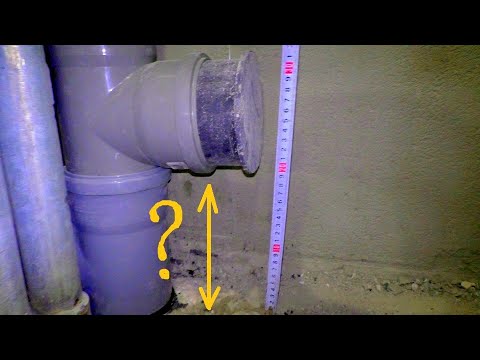 Видео: Как занизить канализацию в квартире!? Рабочие хитрости!!!