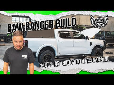 Видео: Установка навеса Utemaster Canopy и комплекта J Brace для Ford Ranger нового поколения | Сборка B...
