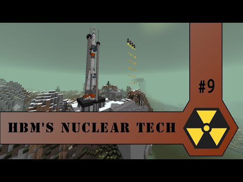 Видео: ☢ Обзор мода Hbm's Nuclear Tech | Часть 9 | Спутники | Minecraft 1.7.10