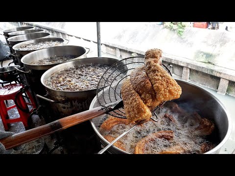 Видео: легендарное мясо! супер хрустящее и сочное!! 5 лет звезды Мишлен! лучшие мясные блюда | Таиланд