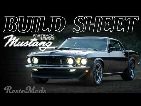 Видео: Лучший Ford Mustang Fastback RestoMod 1969 года — разбор сборки RM32!