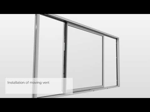 Видео: Раздвижная алюминиевая система SCHUCO ASE 80 HI TipTronic