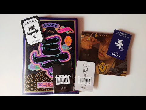 Видео: распаковка альбома Stray Kids - 5-STAR//лимитка и диджипак Сынмина с предзами yes24, JYP shop #5 ||