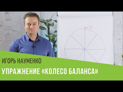 Видео: Упражнение «Колесо баланса». Игорь Науменко