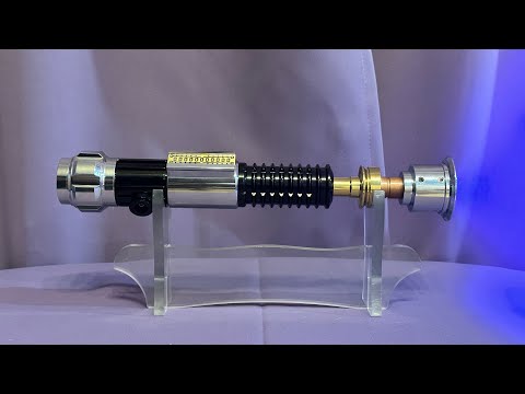 Видео: Сборка светового меча Оби-Вана Кеноби - модель «Ben 2023» от WarSabers.com (Xenopixel)