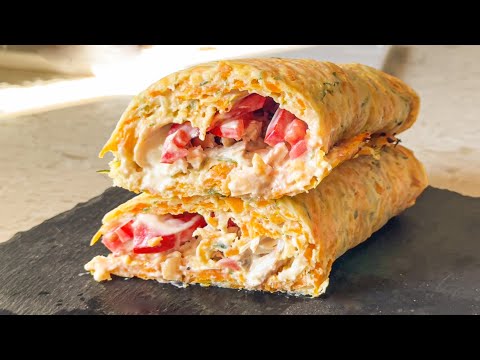 Видео: Высокобелковая ШАУРМА для ХУДЕЮЩИХ! Целых 50г белка!