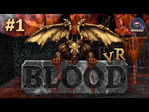 Видео: Я ЖИВУ... ОПЯТЬ! | Прохождение Blood в VR (RazeXR) #1