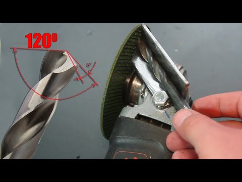 Видео: Как заточить сверло за 30 секунд! С этой идеей ты станешь мастером 100 уровня!