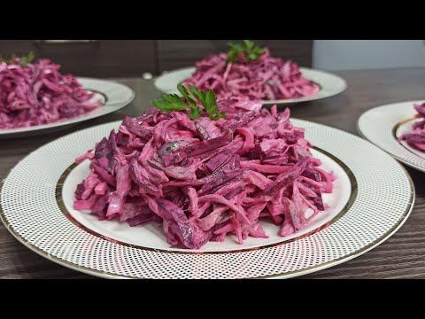 Видео: Приготовим вкусный салат из свеклы!