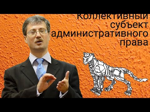 Видео: Коллективные субъекты административного права