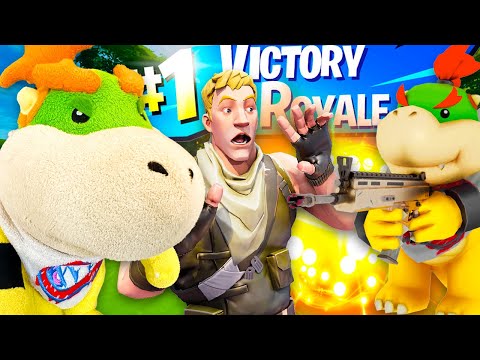 Видео: Баузер-младший играет в Фортнайт (FORTNITE)