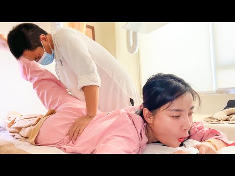 Видео: Китайская красота Клиника традиционной китайской медицины Массаж Гуа Ша ASMR