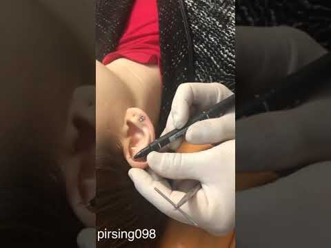 Видео: Правильный прокол индастриал