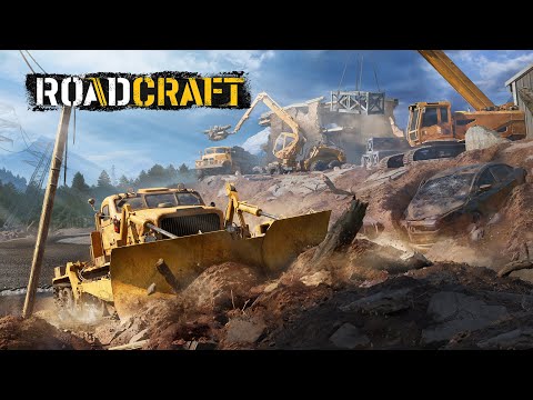 Видео: RoadCraft #47. Прохождение на 100%. Песчаные заносы - карта из демки