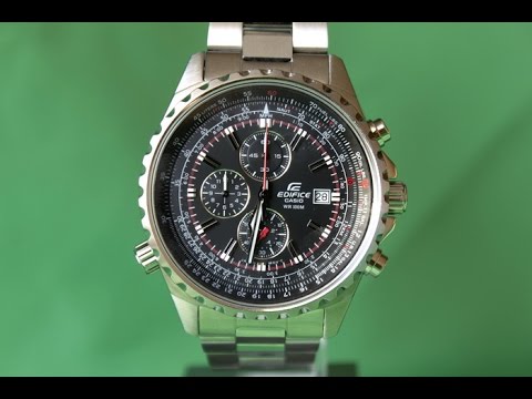 Видео: CASIO EDIFICE EF-527D-1A | Обзор и настройка (на русском) | Купить со скидкой