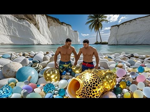 Видео: Оползни обнажили сокровища, захороненные сотни миллионов лет назад