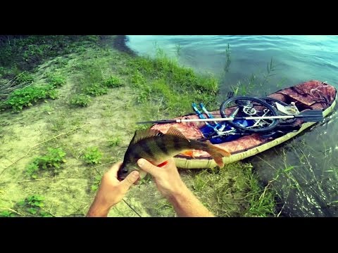 Видео: Рыбалка с ночевкой. Поход на острова. Река Бузан.  Ловля окуня на джиг. Ловля сазана на жмых